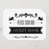 エレガントヴィンテージ白黒結婚ズ (正面/裏面)