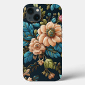 エレガントヴィンテージ花柄 Case-Mate iPhoneケース (裏面)