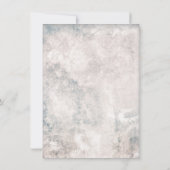 エレガントヴィンテージ茶ポット | Cupsブライダルティーシャワー 招待状 (裏面)