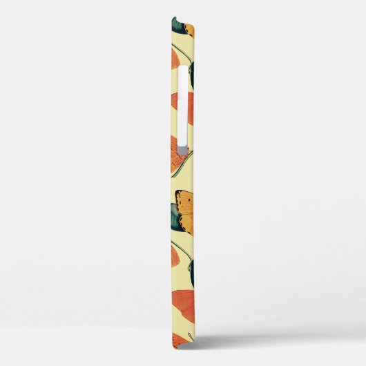 エレガントヴィンテージ蝶と葉の模様 | Case-Mate iPhoneケース (裏面 / 左)