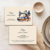 エレガントヴィンテージ裁縫機名刺 名刺