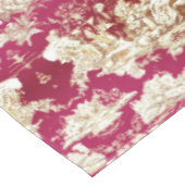 エレガントヴィンテージ赤い湖トイレデジュイミモノグラム テーブルクロス (アングル)