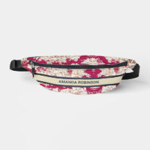 エレガントヴィンテージ赤い湖トワールデジュイモノグラム