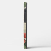 エレガントヴィンテージ赤フローラ Case-Mate iPhoneケース (裏面 / 左)