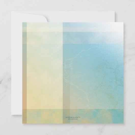 エレガントヴィンテージ退職パーティの招待状 招待状 (裏面)