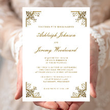 エレガントヴィンテージ金ゴールドス華美クリプト結婚コーナー