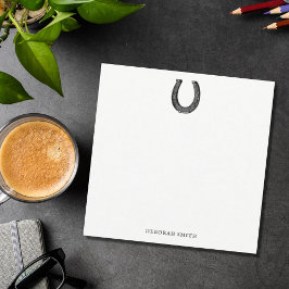 エレガントヴィンテージ馬蹄名 ノートカード