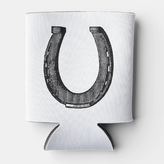 エレガントヴィンテージ馬蹄名 缶クーラー (正面)