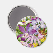 エレガントヴィンテージ/アンティークラン磁石 マグネット (正面/裏面)