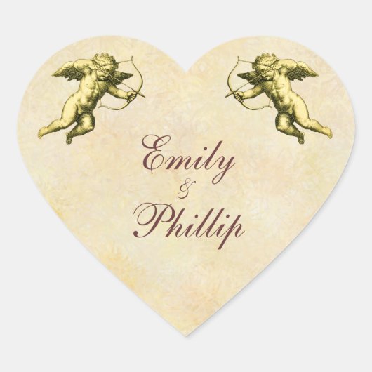 エレガントヴィンテージ ハートシール (正面)