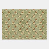 エレガントヴィンテージ ラッピングペーパーシート (正面)