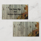 エレガントヴィンテージ 名刺 (正面/裏面)