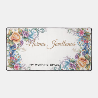 エレガントヴィンテージ「美術・工芸品」の作業領域 デスクマット