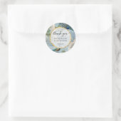 エレガントヴィンテージPeacock金ゴールドスクリプトありがとう ラウンドシール (バッグ)