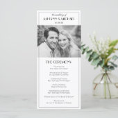 エレガントヴィンテージRoaring 20s Photo 結婚's プログラム (スタンド正面)