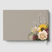 エレガントーペ結婚金ゴールド ゲストブック (裏面)