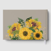 エレガントーペ結婚金ゴールド ゲストブック (裏面)