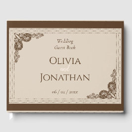 エレガント上品なベ華美イ結婚ゲ ゲストブック