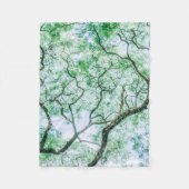 エレガント不気味離れフリースブランケット フリースブランケット (正面)