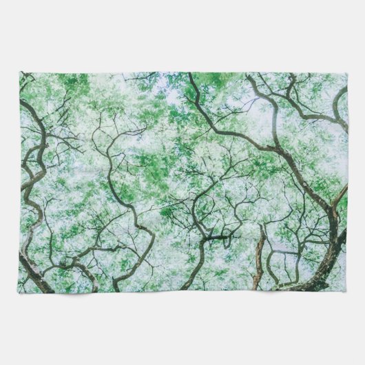 エレガント不気味離れ&ブランチ キッチンタオル (横)