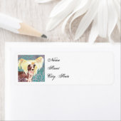 エレガント中国の紋 ラベル (インサイチュ)