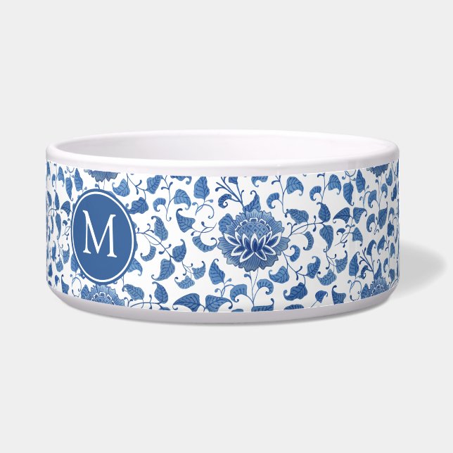 エレガント中国の陶器模様 ボウル (正面)