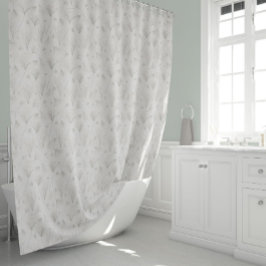 エレガント中性自然インスパイア シャワーカーテン