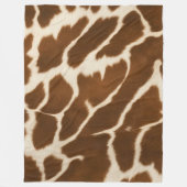 エレガント人気があるフェイク革コレクション フリースブランケット (正面)