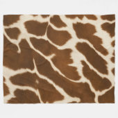 エレガント人気があるフェイク革コレクション フリースブランケット (正面(横))