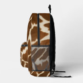 エレガント人気があるフェイク革コレクション プリントバックパック (右)