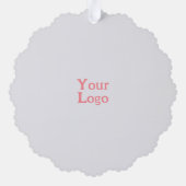 エレガント仕メリー事 オーナメントカード (裏面)