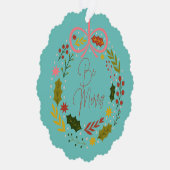 エレガント仕メリー事 オーナメントカード (右)