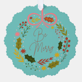 エレガント仕メリー事 オーナメントカード
