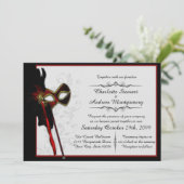 エレガント仮装結婚の 招待状 (スタンド正面)