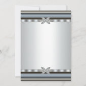 エレガント企業のイベント 招待状 (裏面)