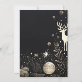 エレガント企業のスパーティー 招待状 (裏面)