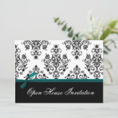 エレガント企業のパーティの招待状 招待状 (スタンド正面)