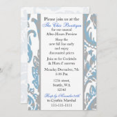 エレガント企業のパーティの招待状 招待状 (正面/裏面)