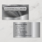 エレガント企業の名刺 名刺 (正面/裏面)