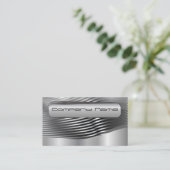 エレガント企業の名刺 名刺 (スタンド正面)