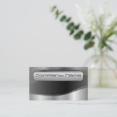 エレガント企業の名刺 名刺 (スタンド正面)