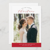 エレガント休日結婚の発表 シーズンカード (正面/裏面)