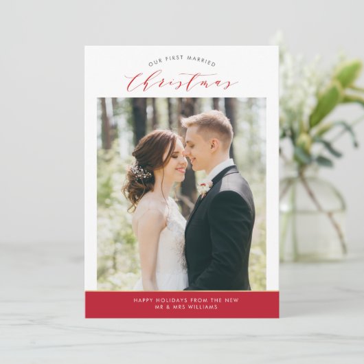 エレガント休日結婚の発表 シーズンカード (スタンド正面)