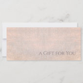 エレガント休日証明書 (正面)