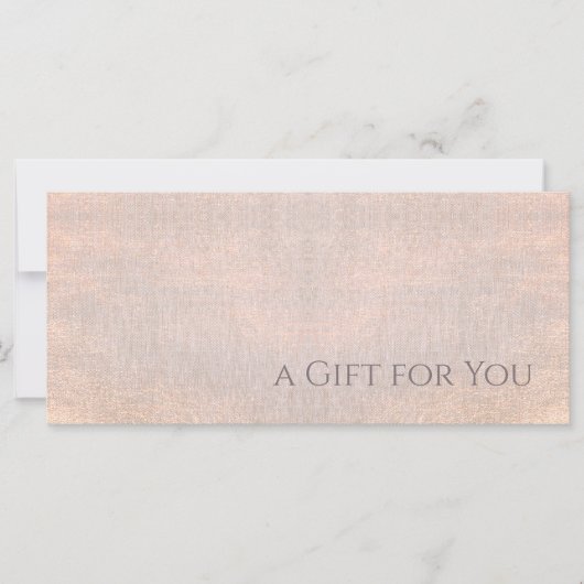 エレガント休日証明書 (正面)