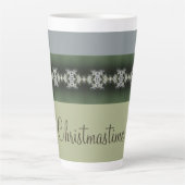 エレガント休日 カフェラテマグ (正面)