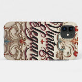 「エレガント伝統再生」 Case-Mate iPhoneケース (裏面(横))