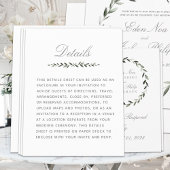 エレガント伝統的オリーブブランチリース詳細