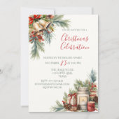 エレガント伝統的パーティの招待状 招待状 (正面)