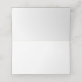 エレガント伝統的教シンプル教 プレイスカード (内部開封)